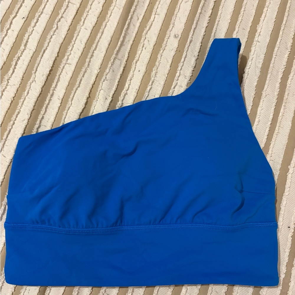 Lululemon Blue One-Shoulder Bra Intimates
